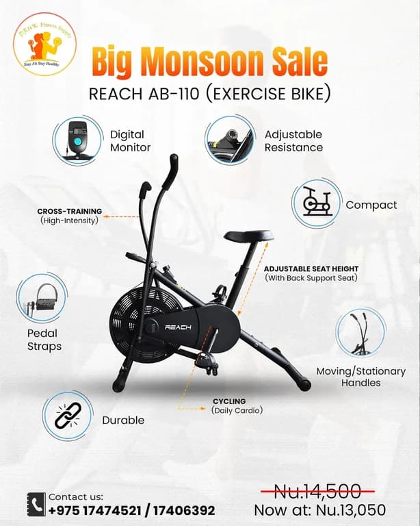 Druk Fitness Supply — Product advertisement