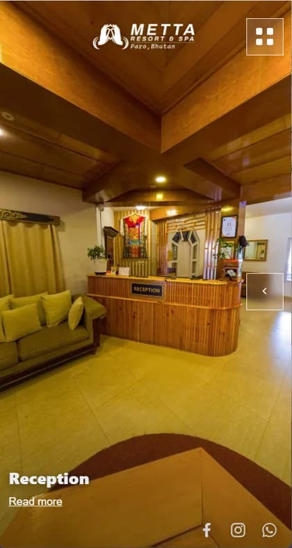 Metta Resort virtual tour on mobile